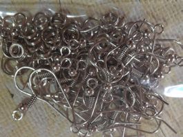 80 Stk KIT für 20 paar Ohrring 40 Ohrhänger, 40 Ringe DIY