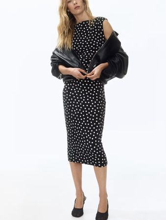 Polkadot kleid H&M neu L
