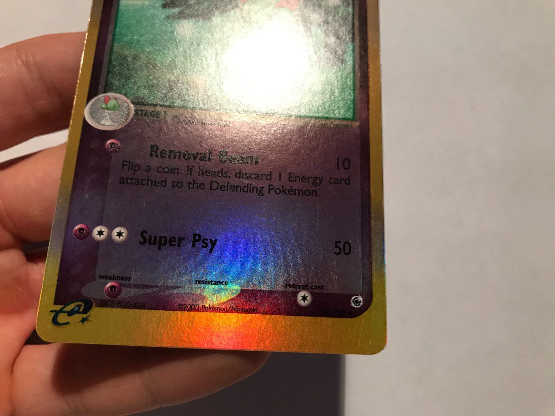 Pokémon Carte collezionabili: Kirlia reverse holo – Usato da Hagendorn venduto da Pokecollectorch 1