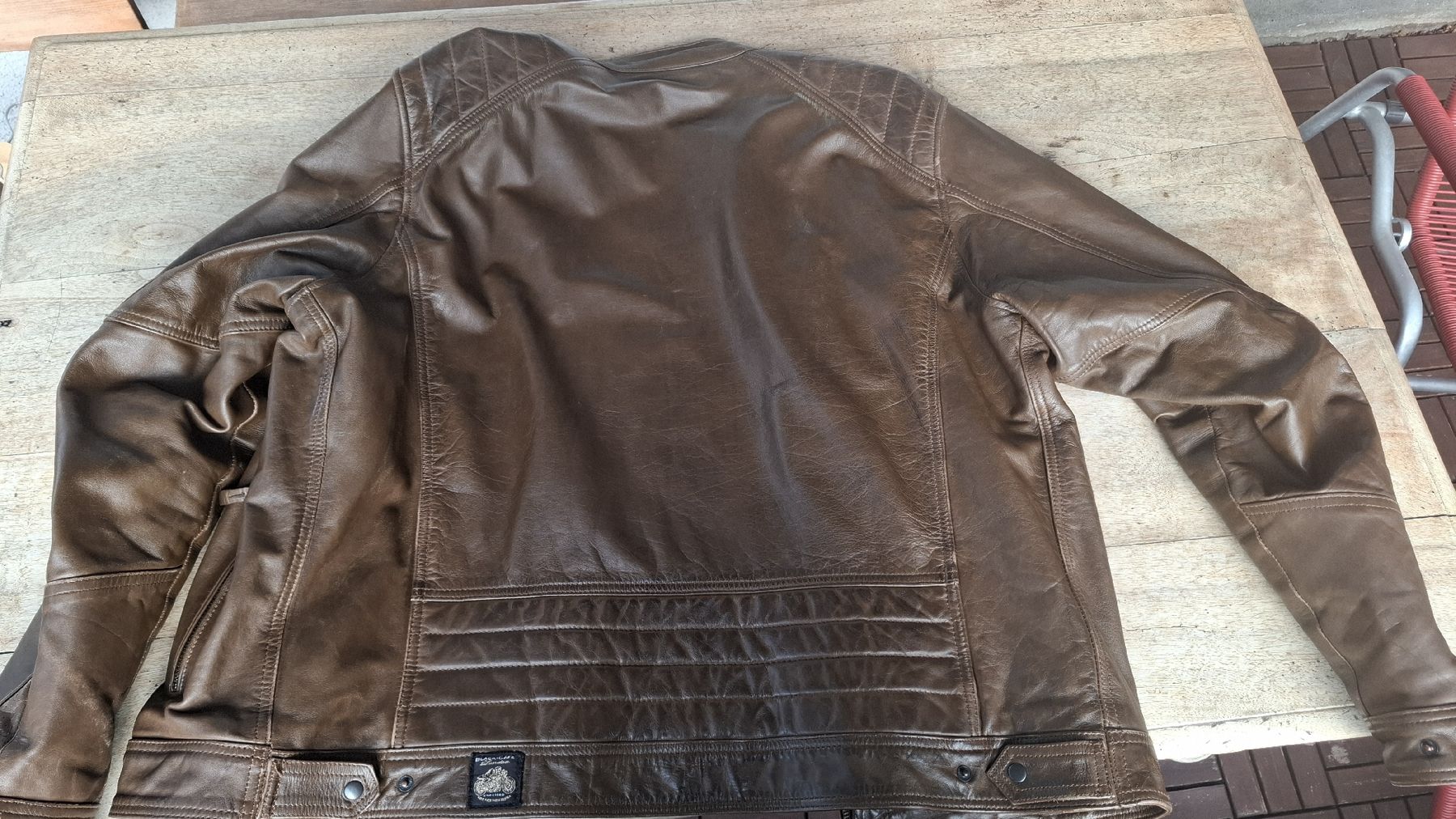 Giacche: Töff Lederjacke Black Cafe 56 – Usato da Zürich venduto da witike 1