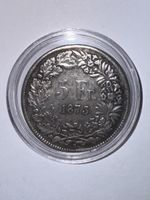 5 Franken 1873 Schweiz – Seltenes Motiv