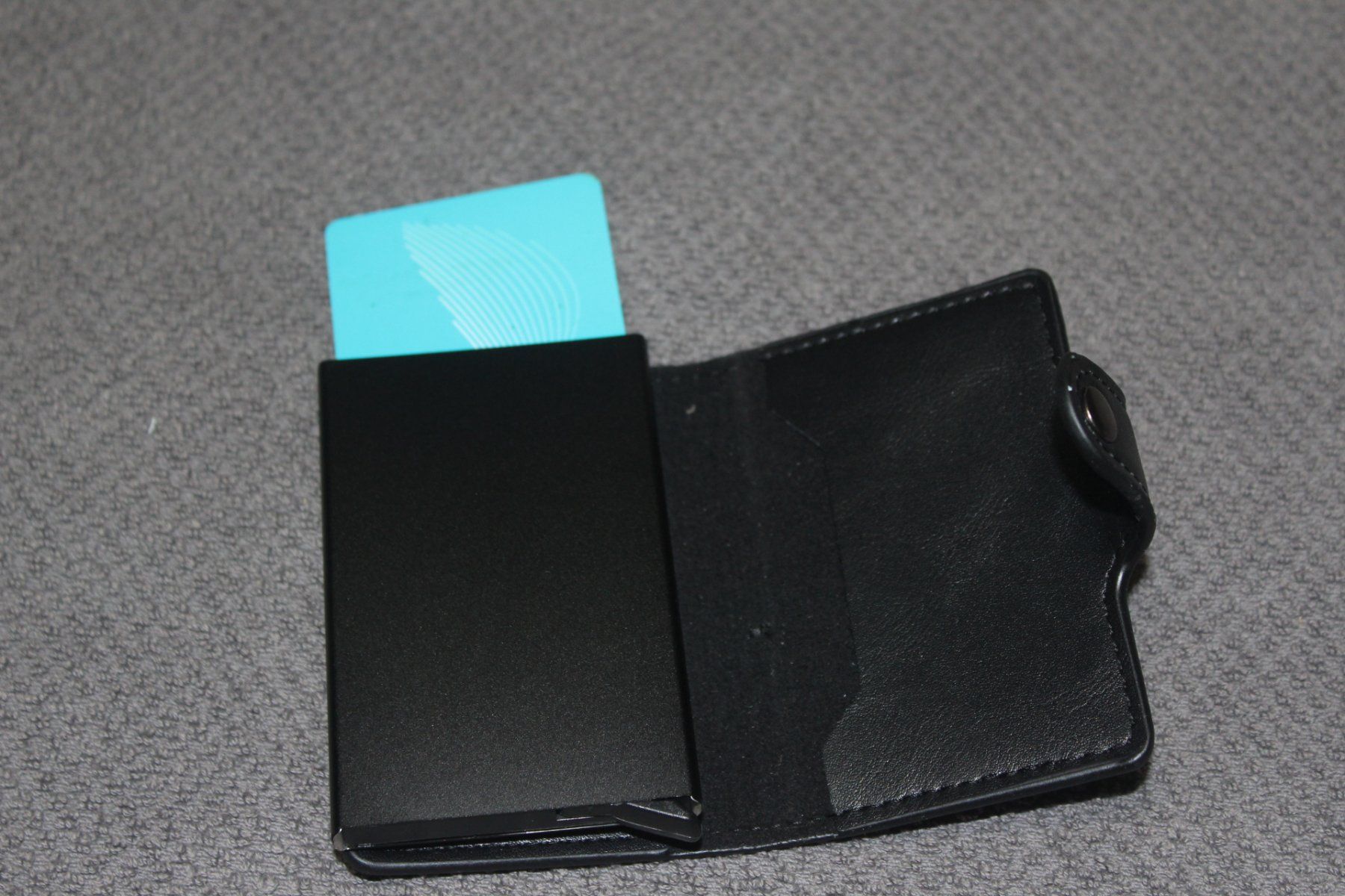 Brieftaschen: schwarz RFID Block Leder Karten etui – Neu (gemäss Beschreibung) aus Kirchdorf AG von suntory010 2