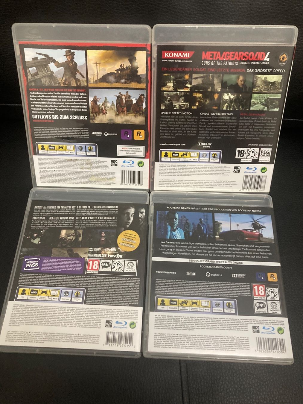 Sony Giochi: PS3 Spiele Red Dead Redemption, GTA V, Metal Gear Solid – Usato da Bern venduto da TotheMoonnn 1