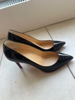 Christian Louboutin Black Patent Leather - Kate