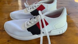 Tommy Hilfiger Lightweight Runner Flag Knit Gr. 44 Weiss
