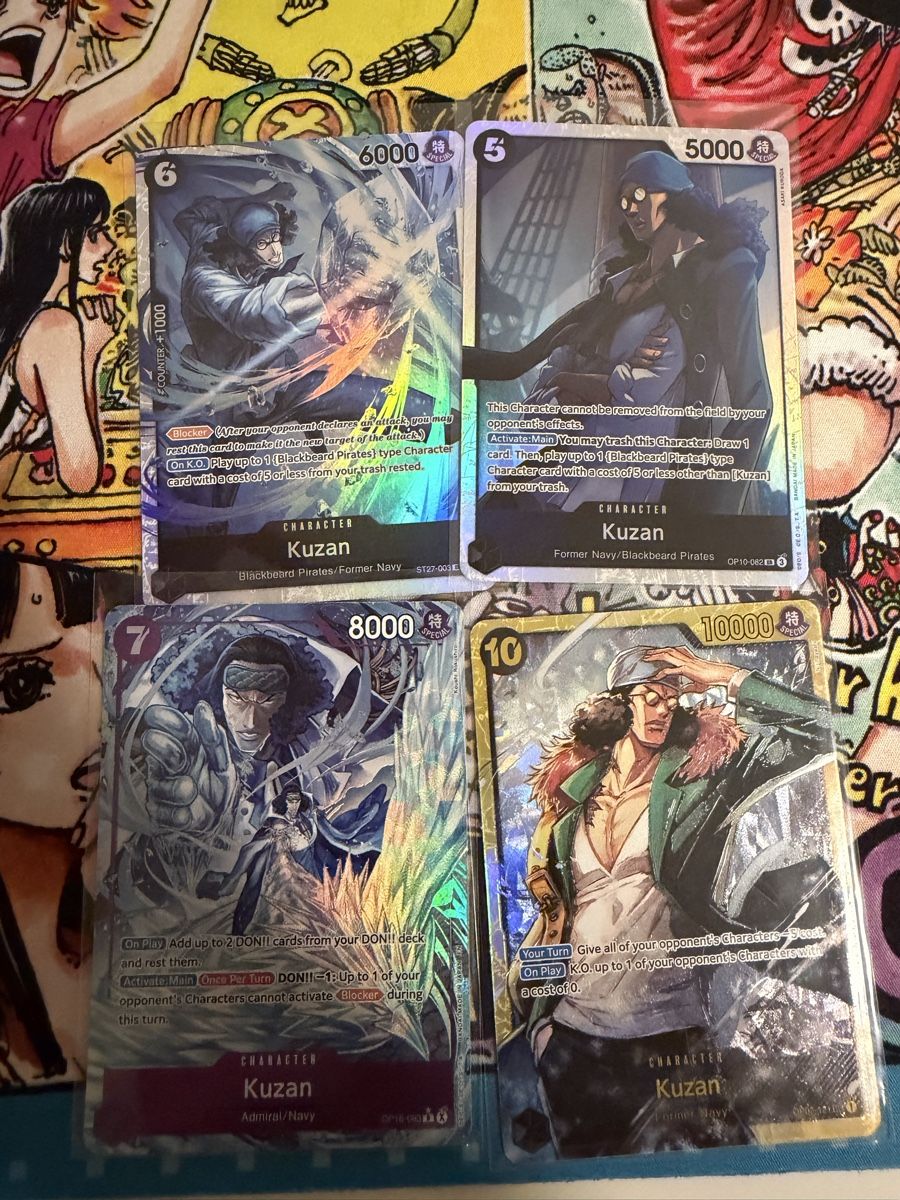 Bandai Sammelbilder & Trading cards: Kuzan one piece lot – Gebraucht aus S. Antonino von Mc2495