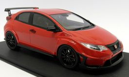 Honda Civic Type R Mugen 2017 RHD Milano rot / schwarz  1:18