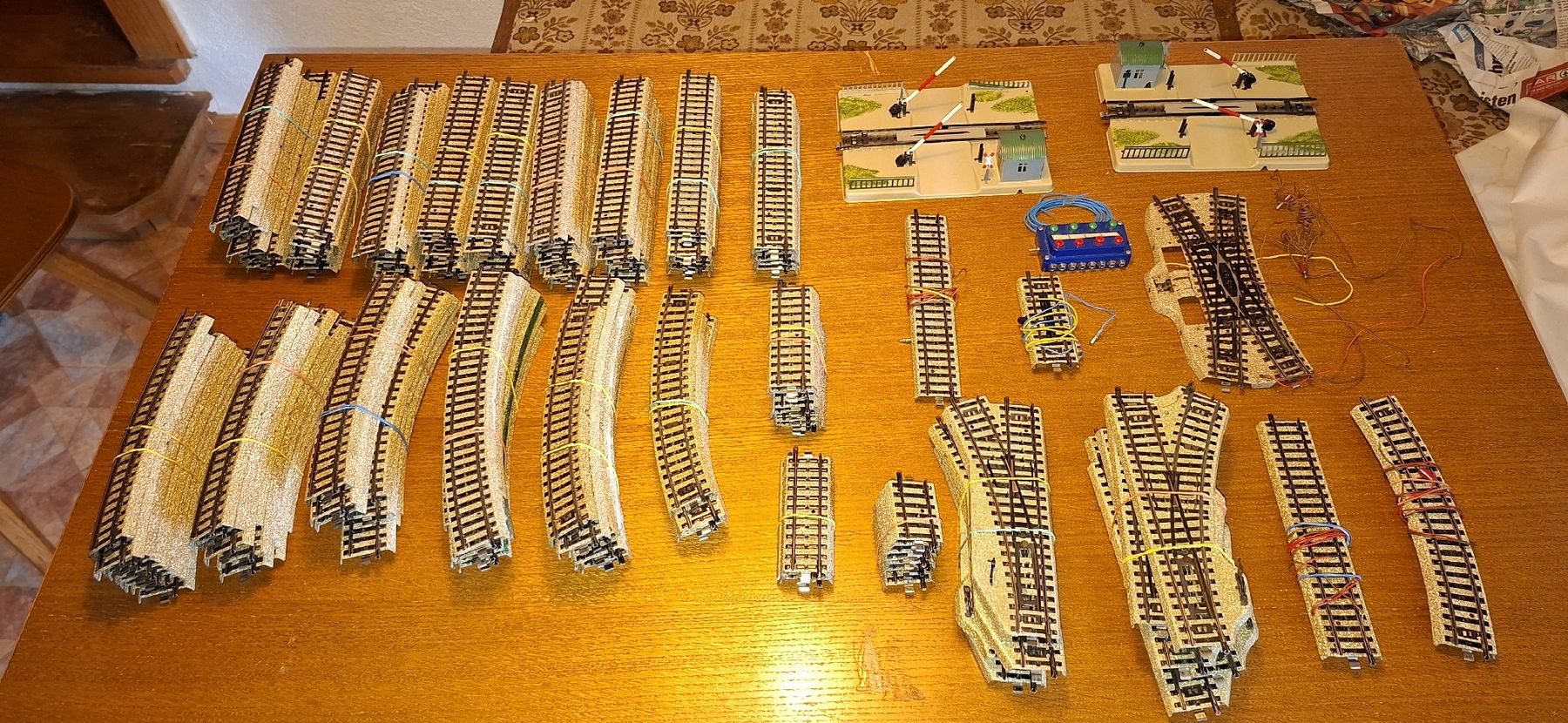 Märklin Modellini di ferrovie: H0 Märklin M Gleis Konvolut. – Difettoso da Pfäffikon ZH venduto da gub_2j76