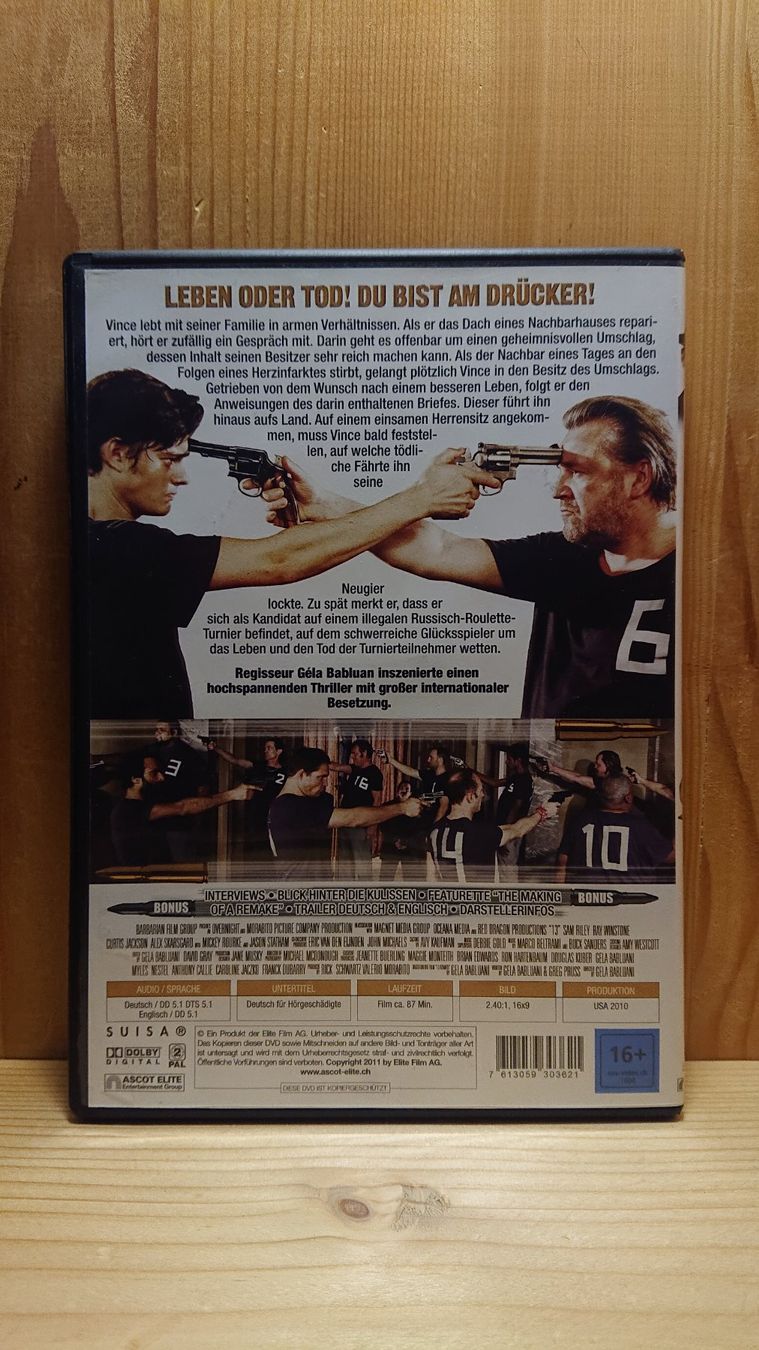 Tutti i DVDs: 13 THIRTEEN DVD mit Jason Statham – Usato da Wilderswil venduto da Exebub 1