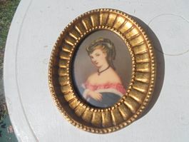 Antike Miniatur, signiert ca. 1940