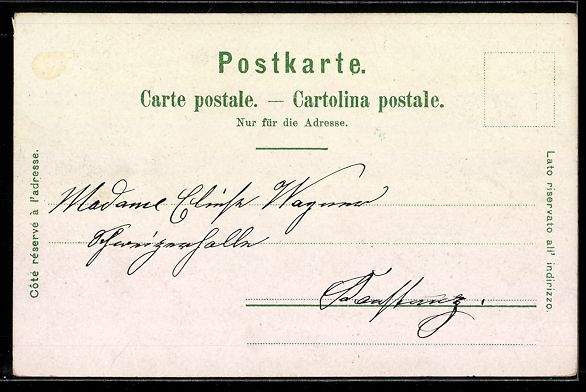 Cartoline postali: Litho Basel, Mercie-Modes von Julius Bra – Usato da Berlin venduto da bartko-reher 1