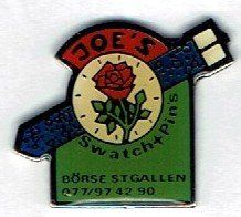 Joe's Swatch und Pins Börse St. Gallen