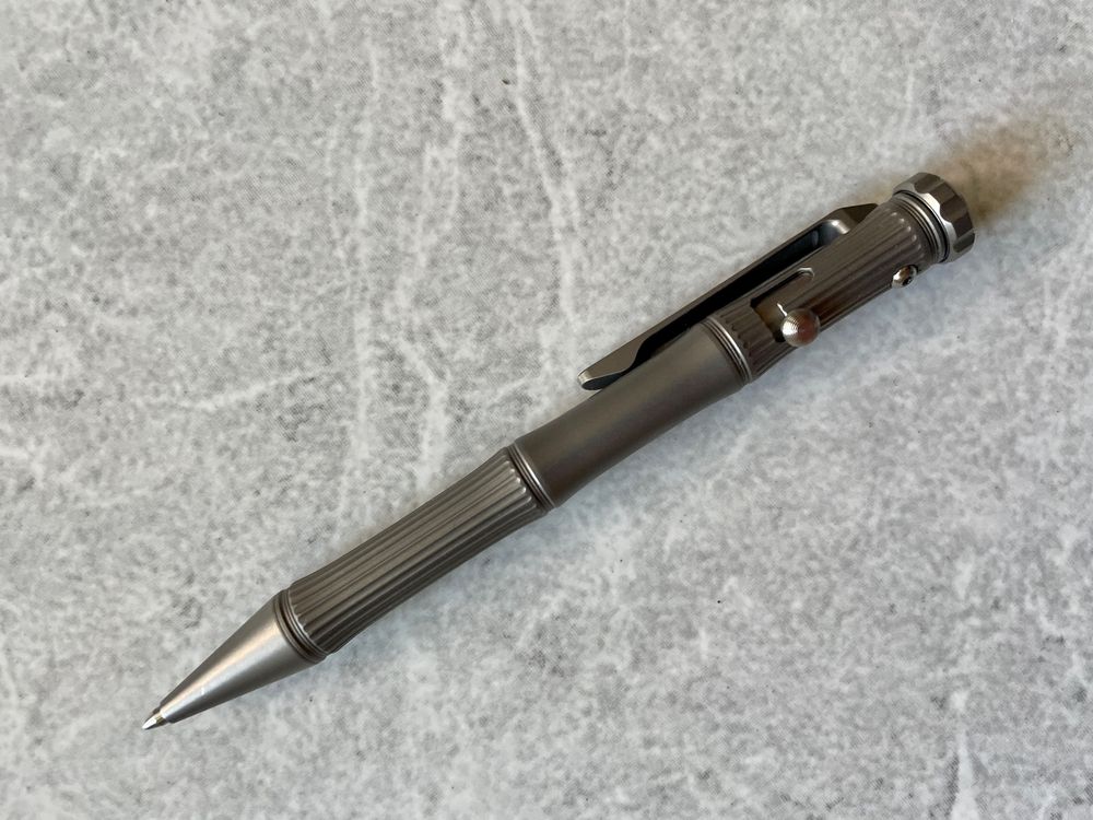 NEXTORCH NP10Ti Titan Tactical Pen Glasbrecher, Kubotan