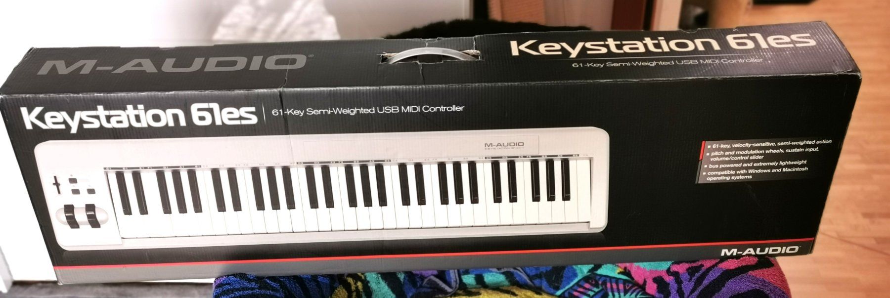 M-Audio Strumenti musicali: M-Audio Keystatio 61 ES – Usato da Filzbach venduto da Sabenasi
