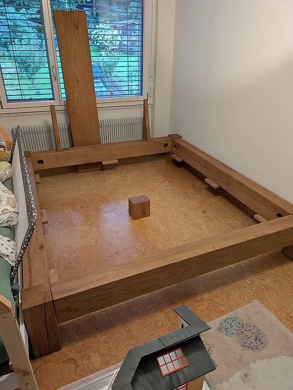 Letti: Balkenbett aus schweizer Holz – Usato da Spiez venduto da ncm88