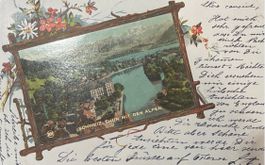Thun mit den Alpen 1902