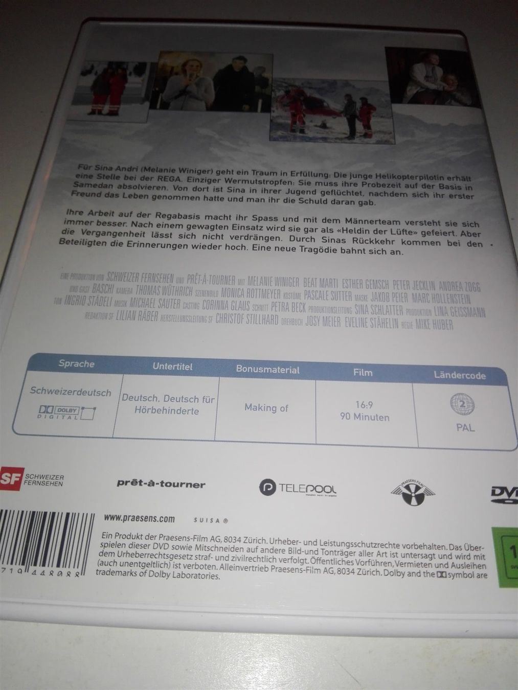 Tutti i DVDs: Heldin der Lüfte       (Schweizer Film) – Usato da St.Gallen venduto da elk2022 4