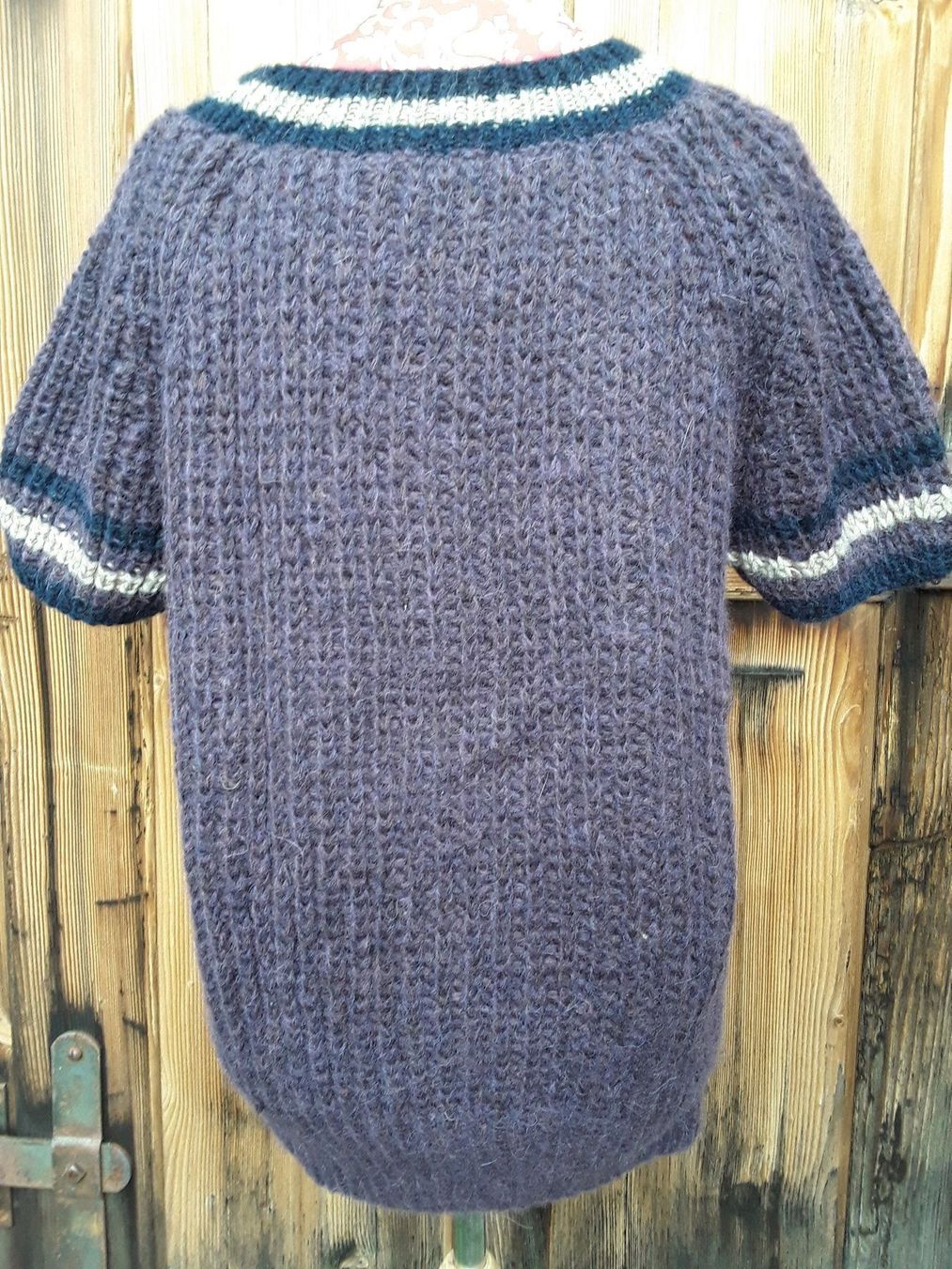 Pullover & Sweatshirts: Handmade - flauschiger Kurzarmpulli - Gr. M - Alpaka – Gebraucht aus Wattwil von tannenmeise73 2