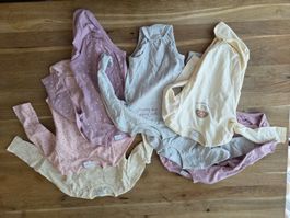 7 Langarmbodies Gr.86/92 "smile" von migros