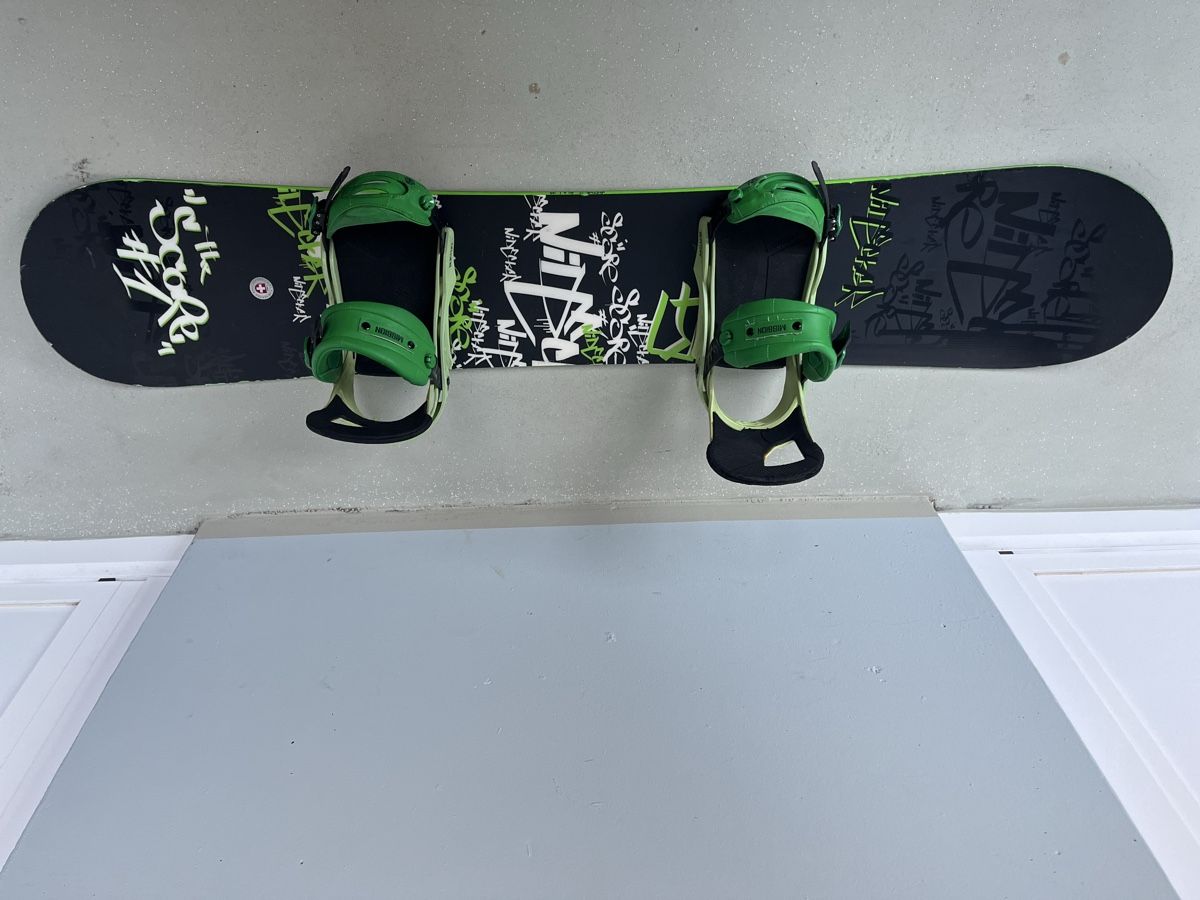 Nidecker Board: Nidecker Score Snowboard 148cm inkl. Bindung – Usato da Horgen venduto da pupcia01 7