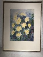 Aquarellgemälde Motiv Blumen