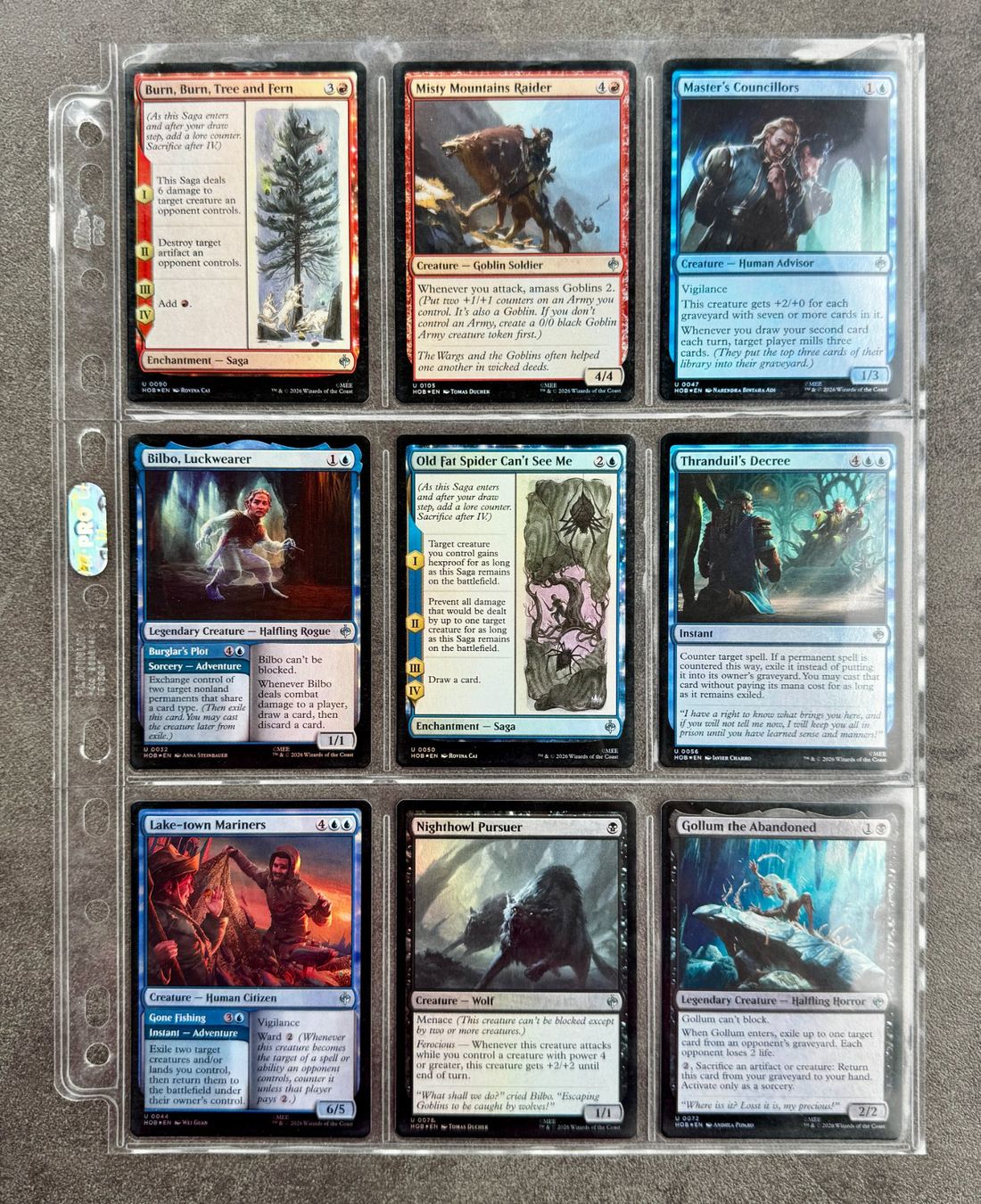 Magic The Gathering Sammelbilder & Trading cards: The Hobbit Foil Uncommons 40stk. – Neu (gemäss Beschreibung) aus Rechthalten von hosme_be 2