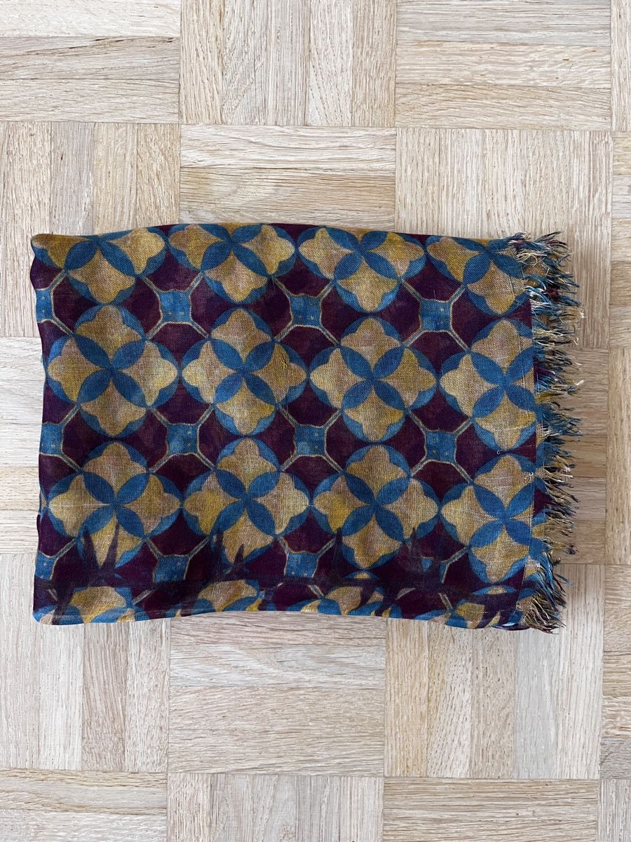 Nile Foulards, Tücher & Schals: Nile Halstuch gemustert mehrfarbig – Gebraucht aus Zürich von Kleanthy 1