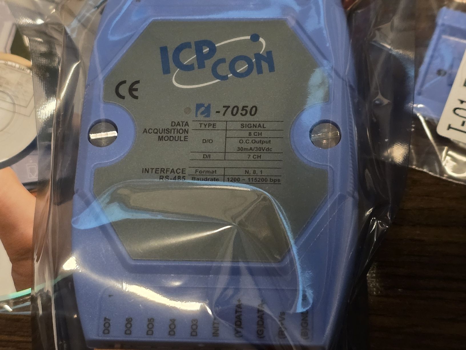 Apparecchi per effetti sonori: ICP Con I-7050 Data Acquisition Module, New DI DO RS485 – Nuovo e nell'imballaggio originale da Baden venduto da swiss-alps 1