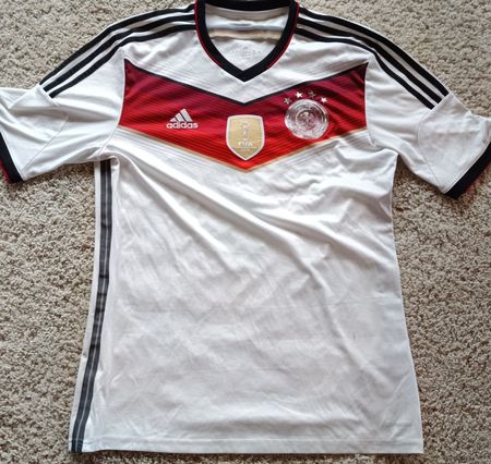 original Fussbal 2014 Weltmeistertrikot Deutschland Grösse L