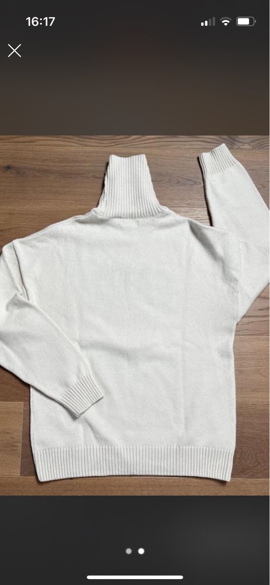 Gant Pullover & Sweatshirts: Gant Rollkragenpullover weiss – Neu (gemäss Beschreibung) aus Rümlang von dam_j6kb 1