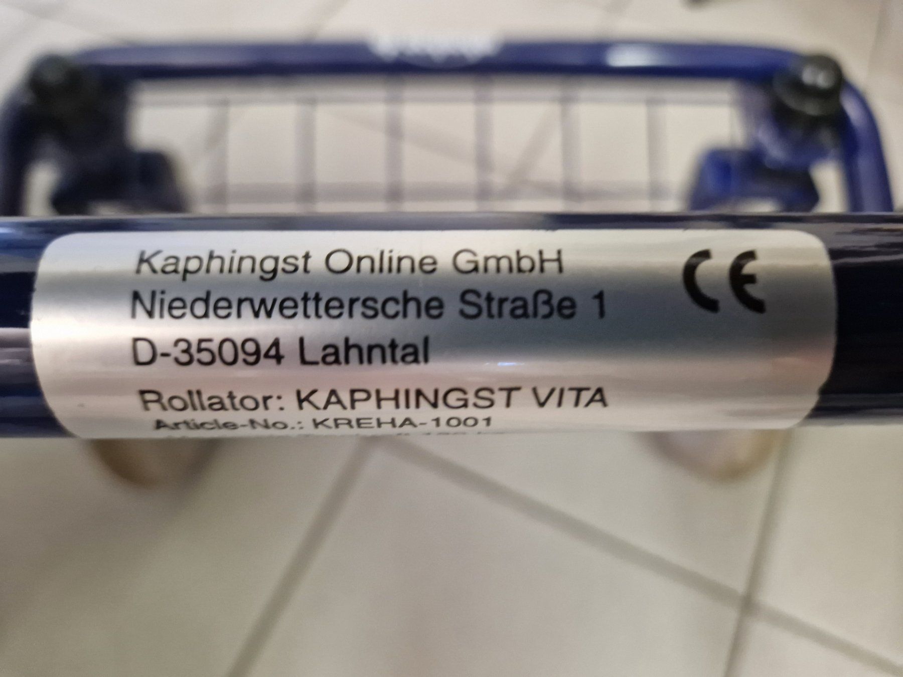 Aides à la marche: Rollator (Kaphingst) – D'occasion à Basel par TheThimmins 1