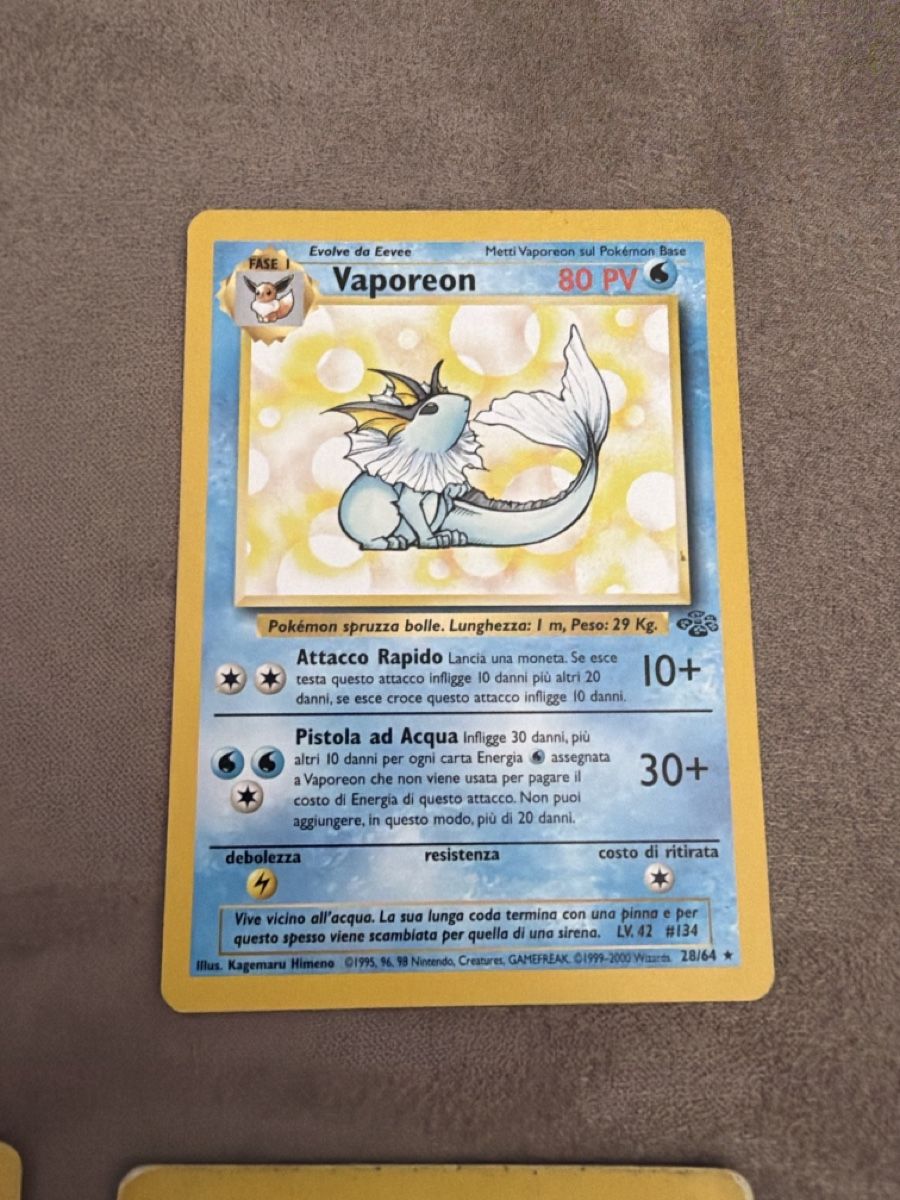 Pokémon Carte collezionabili: Pokemon Fossil Ita Bundle – Usato da Massagno venduto da pokecoach 1