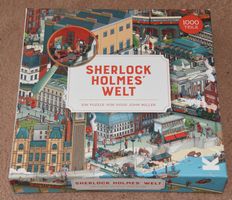 Laurence King 1000er Puzzle…SHELOCK HOLME'S WELT…D.J.MILLER