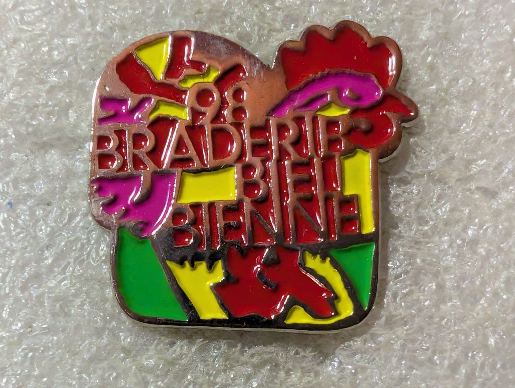 Plaketten & Abzeichen: Ansteckpin 177: Braderie Biel 1998 – Gebraucht aus Oppligen von Pin-Fall-Shop