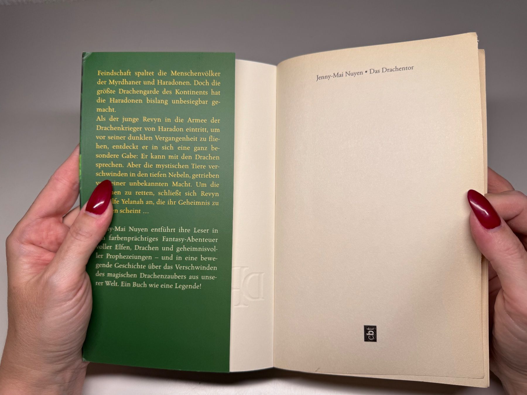 Libri: BUCH: Jenny - Mai Nuyen, Das Drachentor – Usato da Grosswangen venduto da Kleine.Knoepfe 2