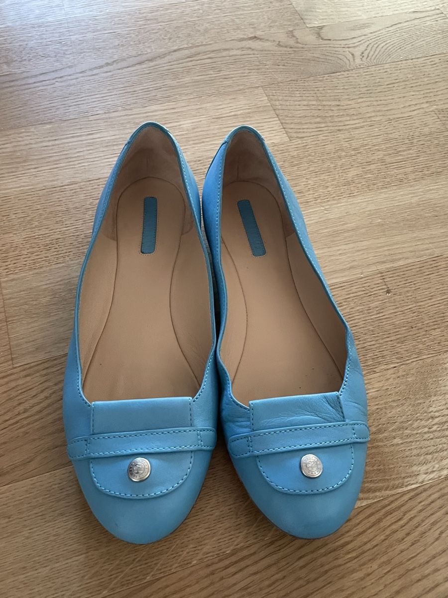 Longchamp Scarpe da donna: Longchamp Ballerina Gr 39 Hellblau  – Usato da Zürich venduto da sunnaschie 1