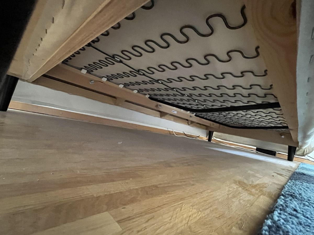 Divani: Ikea Färlöv 3-er Sofa und passende Sitzhocker – Usato da Zwingen venduto da schoggimuckibaer 5