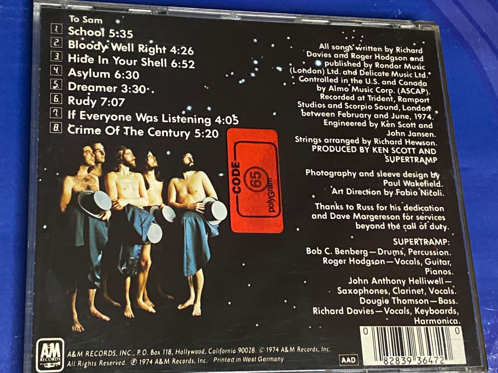 CDs: Supertramp – D'occasion à Muri b. Bern par AdidasCollector 1