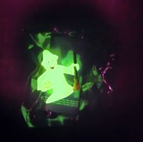 Leuchtende Fluoreszierender Geist mit Besen -Minifigur 👻🎃!