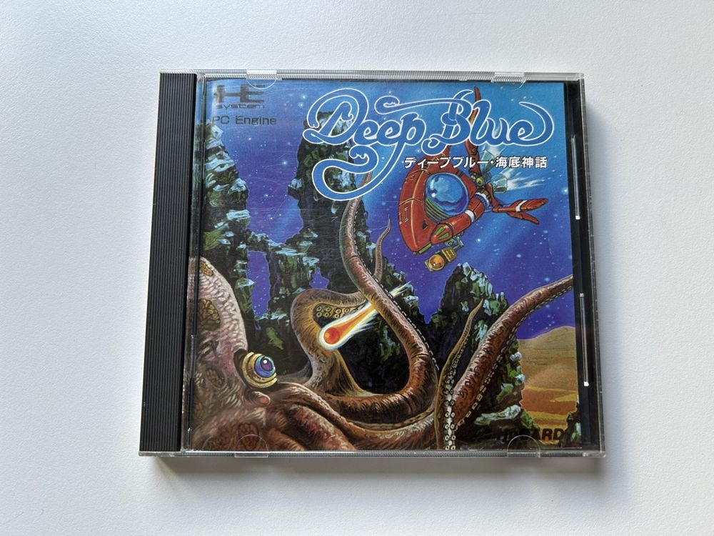 Deep Blue NEC PC Engine Hu-card Reg Japan