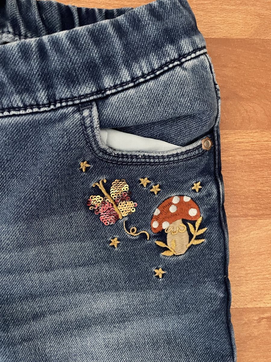 C&A Pantaloni: Mädchen Thermojeans Gr 128 – Nuovo (secondo la descrizione) da Mies venduto da jul_f7rh 1