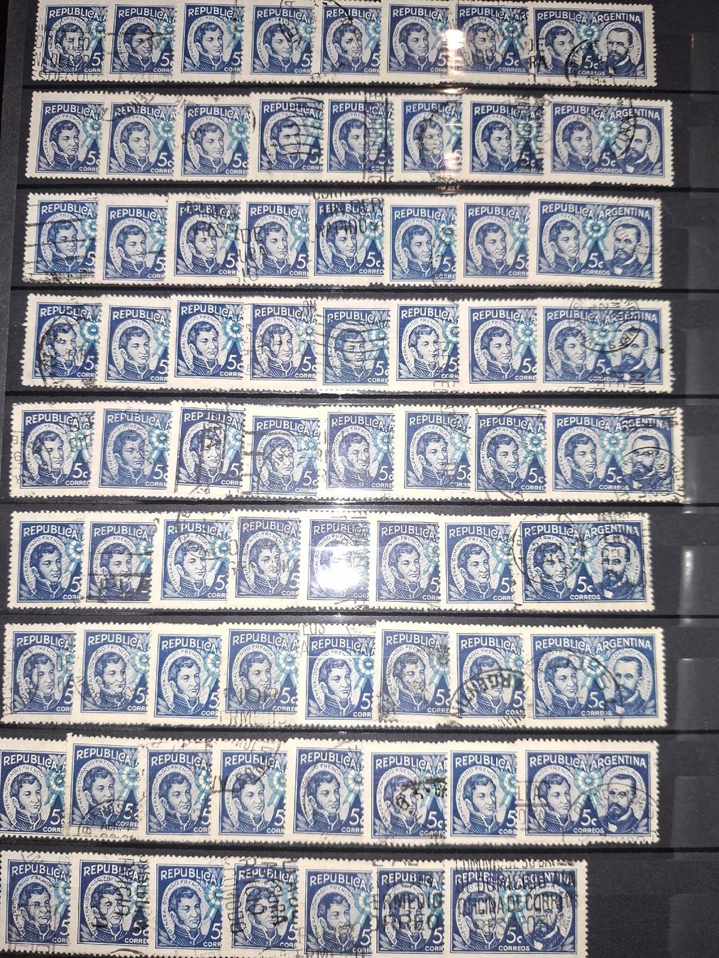 Tutti i francobolli: Dublettensammlung Argentinien  – Usato da Balgach venduto da SIMEON27 5