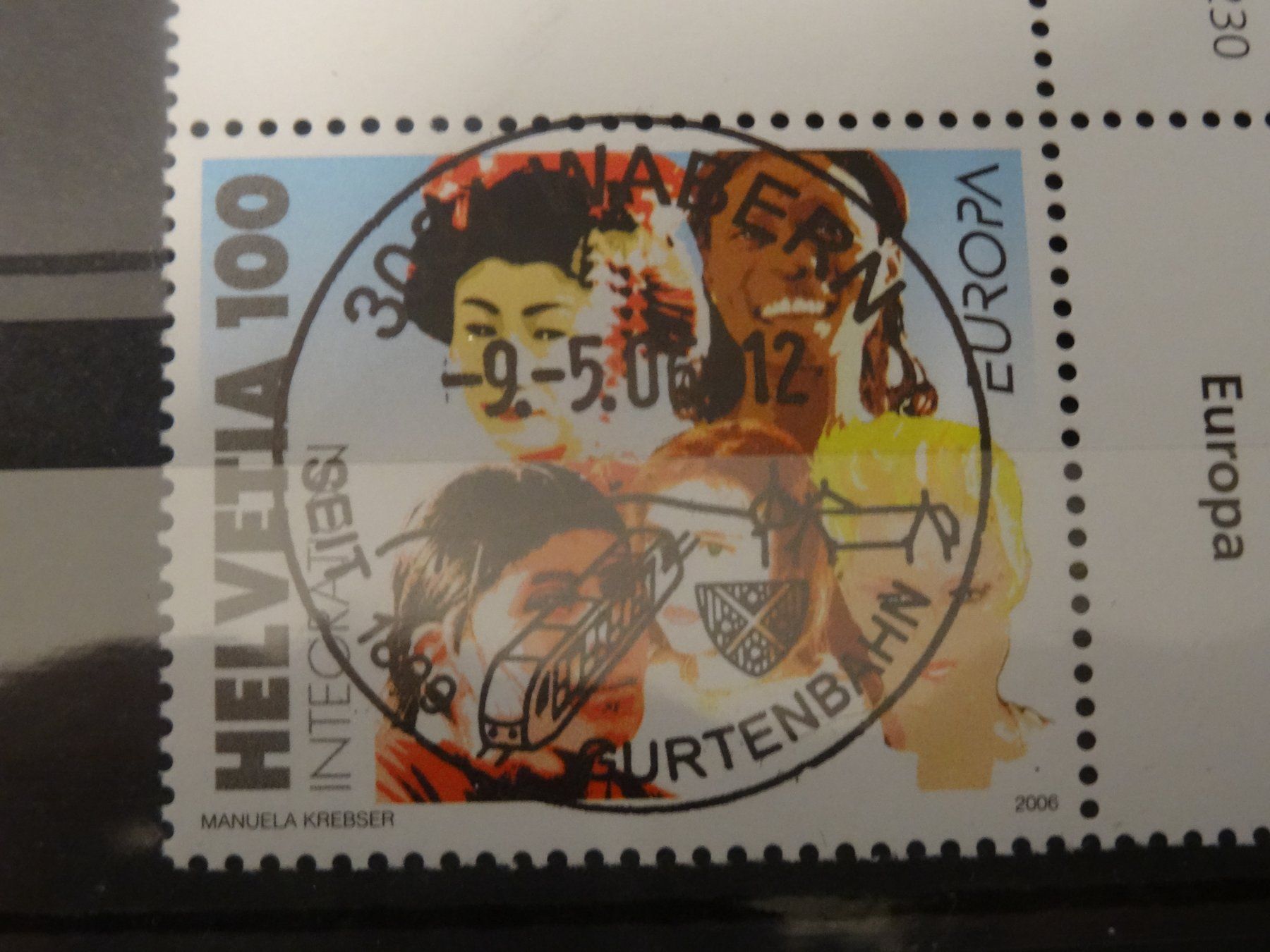 Tutti i francobolli: 2006 Europa ET-VOLL WABERN – Usato da Olten venduto da pechsisa1