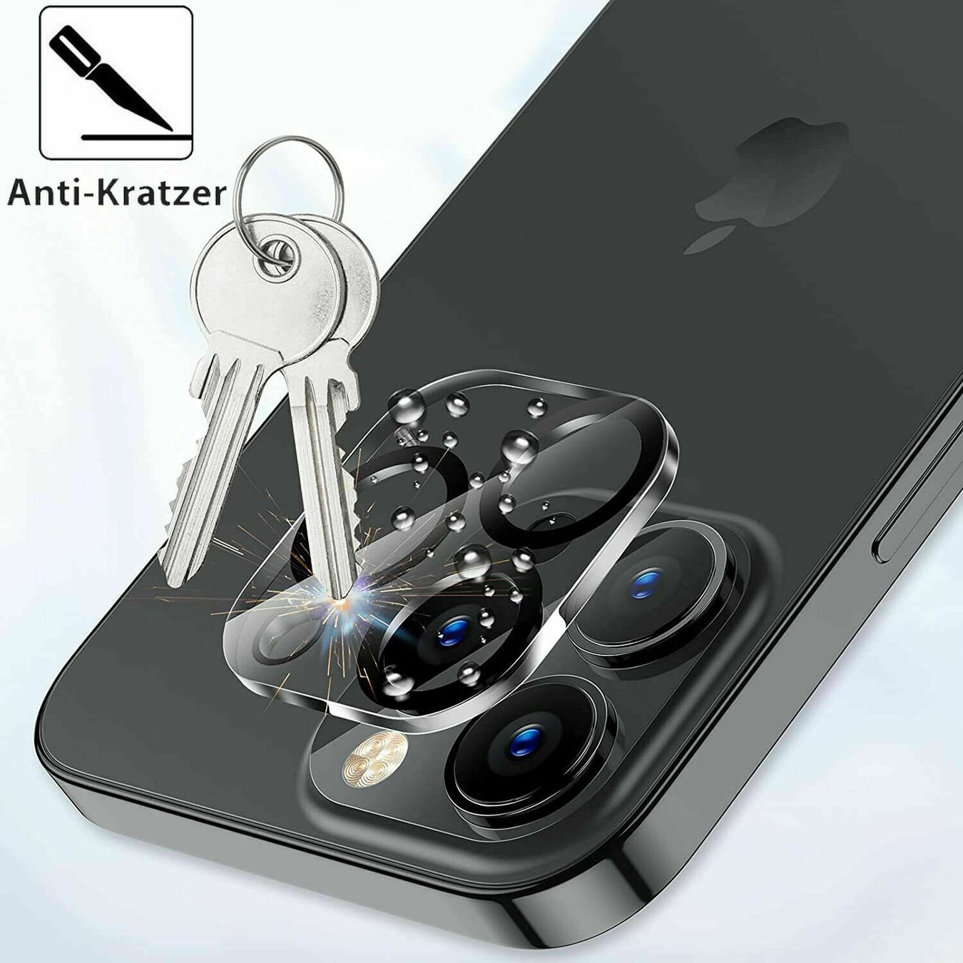 Cover & Protezioni schermo: iphone 16 Pro max panzer hinter kamera folie glas schütz – Nuovo (secondo la descrizione) da Kirchdorf AG venduto da Apost008 1