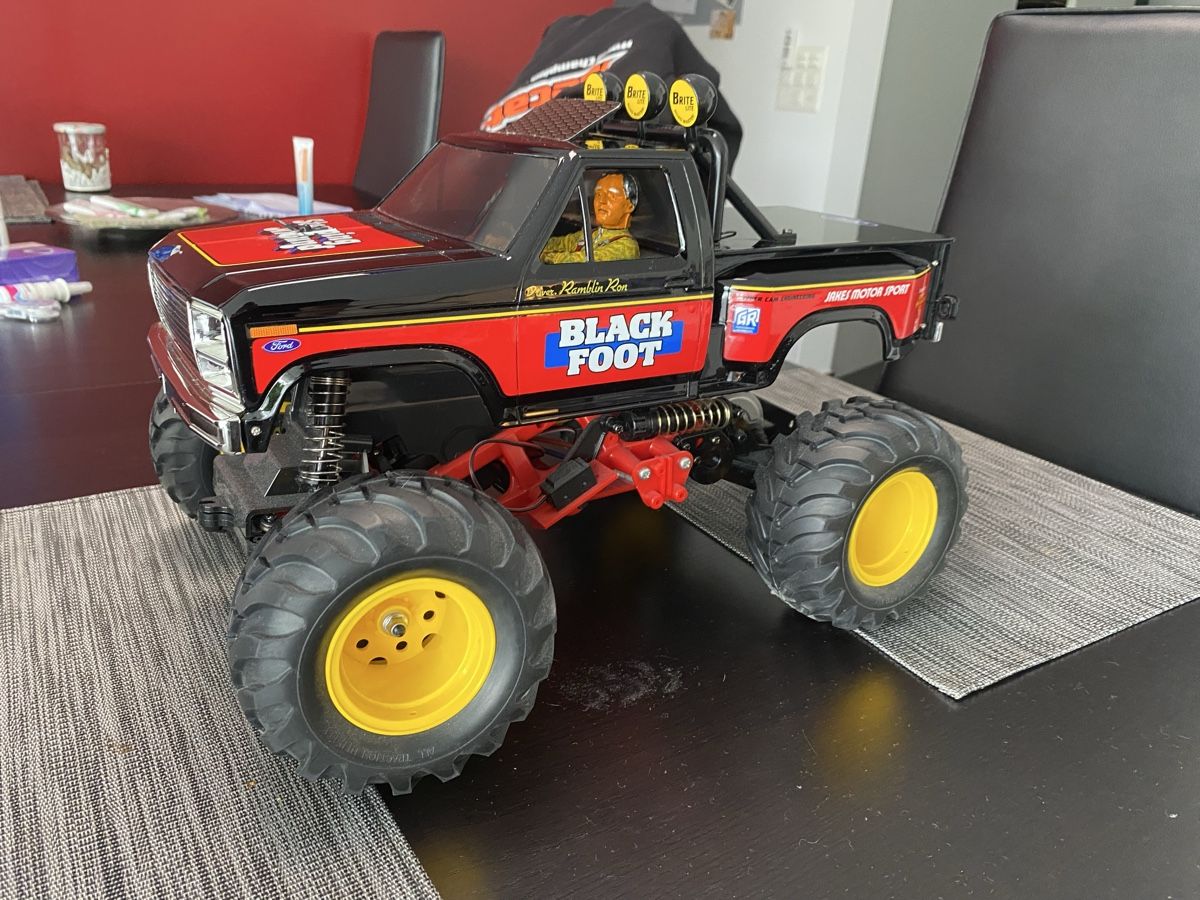 Tamiya Modellismo RC: Tamiya Blackfoot – Nuovo (secondo la descrizione) da Holziken venduto da oversteering