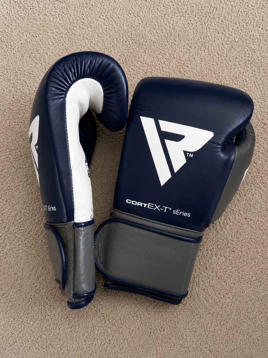 Gants & mitaines : Boxhandschuhe Cortex-T Series blau grau 12 Oz – Neuf avec emballage d'origine à Schliern b. Köniz par TITANSport