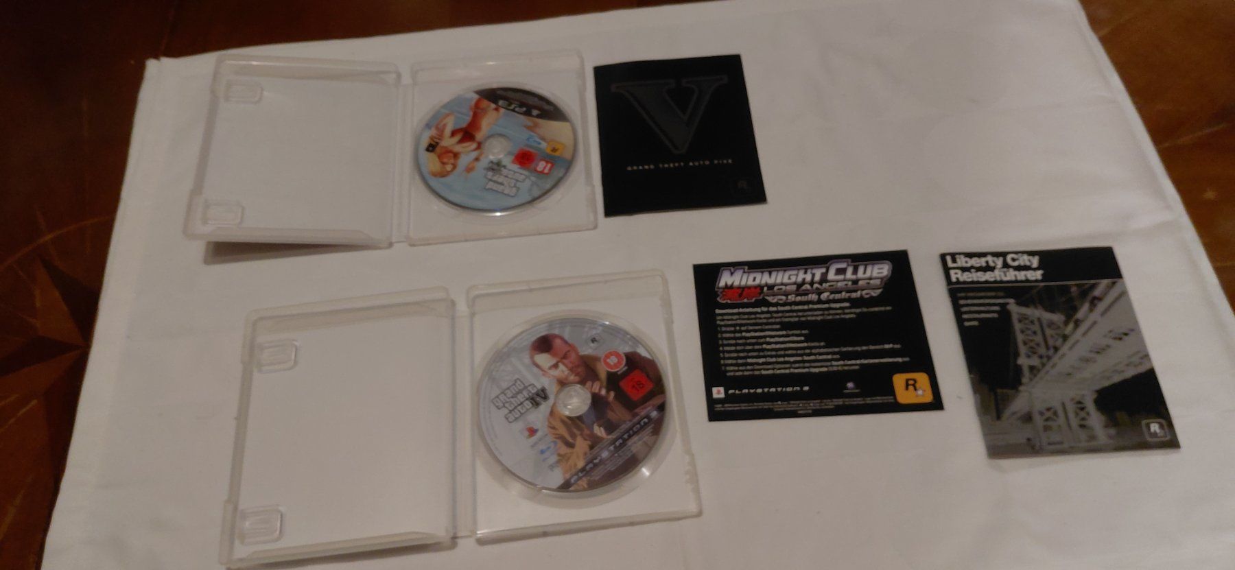 Spiele: GTA 4 und 5  PS3 – Gebraucht aus Gretzenbach von Uli1980 1
