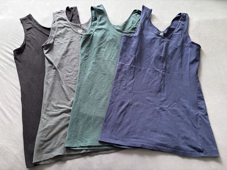 4x lange Tops Gr. XL