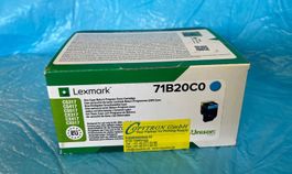 Lexmark CS317/CS417/CS517, CX417, CX517 cyan Toner, 71B20C0