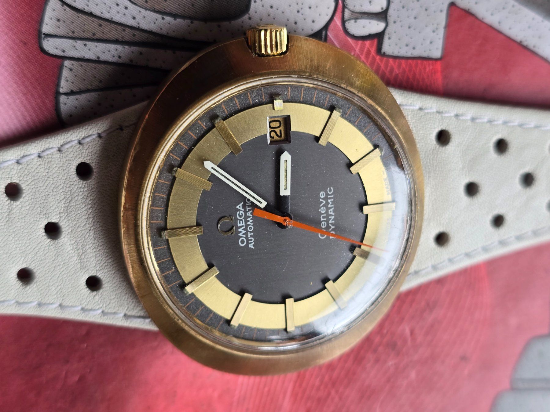 Omega Orologi: 52 Omega Geneve Dynamic  Automat Date Bulleye – Usato da Muri AG venduto da Corredor 3